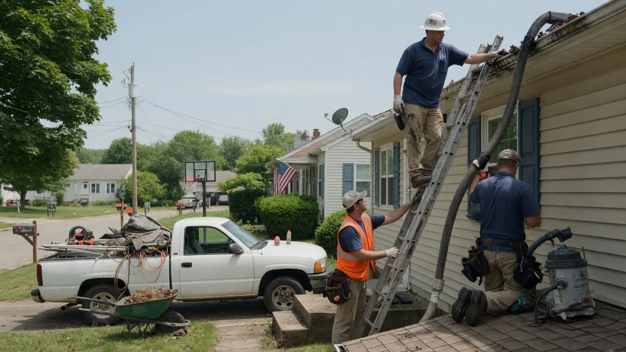 Gutter Installation in Jacksonville, IL near me